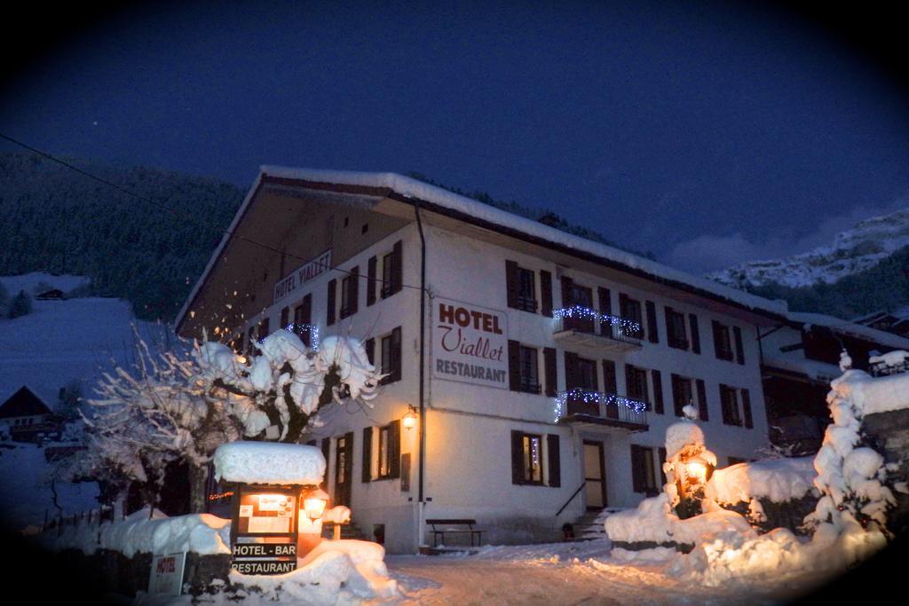 Hotel Viallet Arêches Exterior foto